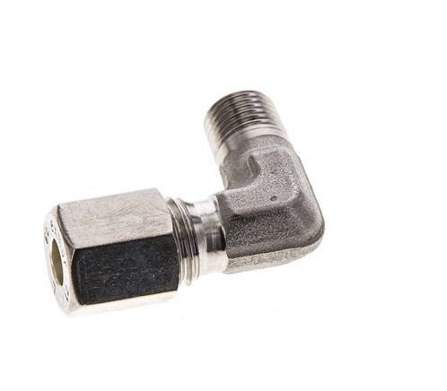 6L & M10x1 (con) Edelstahl-Kompressionsverschraubung mit Außengewinde 315 bar ISO 8434-1