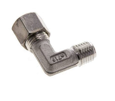 8L & M12x1,5 (con) Edelstahl-Kompressionsverschraubung mit Außengewinde 315 bar ISO 8434-1