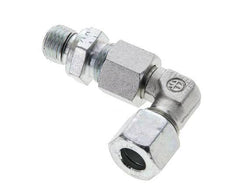 10L & M14x1.5 Zink plated Steel Elbow Cutting Fitting with Male Threads 315 bar Adjustable ISO 8434-1