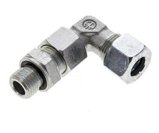 12L & M16x1.5 Zink plated Steel Elbow Cutting Fitting with Male Threads 315 bar Adjustable ISO 8434-1