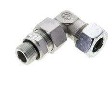 18L & M22x1.5 Zink plated Steel Elbow Cutting Fitting with Male Threads 315 bar Adjustable ISO 8434-1
