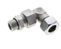18L & M22x1.5 Zink plated Steel Elbow Cutting Fitting with Male Threads 315 bar Adjustable ISO 8434-1