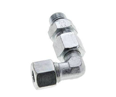 10S & M16x1.5 Zink plated Steel Elbow Cutting Fitting with Male Threads 630 bar Adjustable ISO 8434-1
