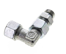 16S & M22x1.5 Zink plated Steel Elbow Cutting Fitting with Male Threads 400 bar Adjustable ISO 8434-1