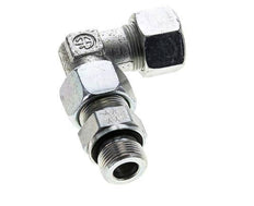 16S & M22x1.5 Zink plated Steel Elbow Cutting Fitting with Male Threads 400 bar Adjustable ISO 8434-1