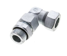 30S & M42x2 Zink plated Steel Elbow Cutting Fitting with Male Threads 400 bar Adjustable ISO 8434-1