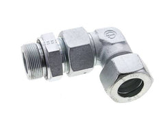 30S & M42x2 Zink plated Steel Elbow Cutting Fitting with Male Threads 400 bar Adjustable ISO 8434-1