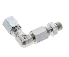 6L & G1/8'' Zink plated Steel Elbow Cutting Fitting with Male Threads 315 bar Adjustable ISO 8434-1
