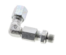 6L & G1/8'' Zink plated Steel Elbow Cutting Fitting with Male Threads 315 bar Adjustable ISO 8434-1