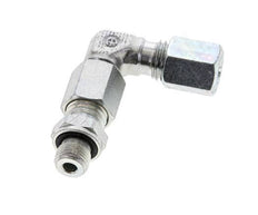 6L & G1/8'' Zink plated Steel Elbow Cutting Fitting with Male Threads 315 bar Adjustable ISO 8434-1