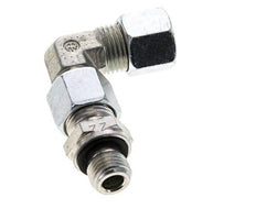 10L & G1/4'' Zink plated Steel Elbow Cutting Fitting with Male Threads 315 bar Adjustable ISO 8434-1