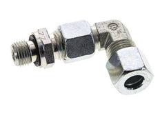 10L & G1/4'' Zink plated Steel Elbow Cutting Fitting with Male Threads 315 bar Adjustable ISO 8434-1