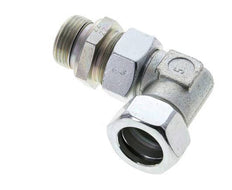 28L & G1'' Zink plated Steel Elbow Cutting Fitting with Male Threads 160 bar Adjustable ISO 8434-1