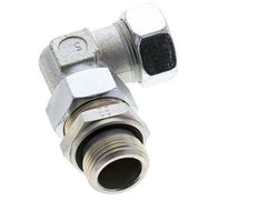 28L & G1'' Zink plated Steel Elbow Cutting Fitting with Male Threads 160 bar Adjustable ISO 8434-1