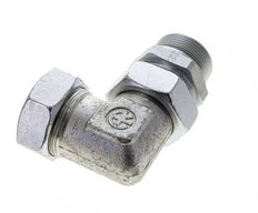 42L & G1-1/2'' Zink plated Steel Elbow Cutting Fitting with Male Threads 160 bar Adjustable ISO 8434-1