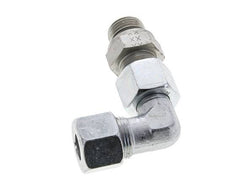 14S & G1/2'' Zink plated Steel Elbow Cutting Fitting with Male Threads 630 bar Adjustable ISO 8434-1