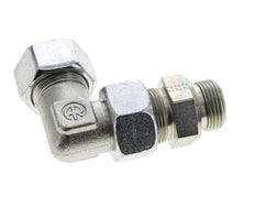 25S & G1'' Zink plated Steel Elbow Cutting Fitting with Male Threads 400 bar Adjustable ISO 8434-1