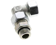 25S & G1'' Zink plated Steel Elbow Cutting Fitting with Male Threads 400 bar Adjustable ISO 8434-1
