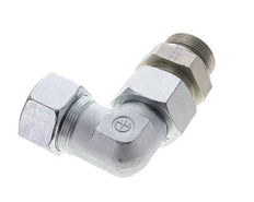 30S & G1-1/4'' Zink plated Steel Elbow Cutting Fitting with Male Threads 400 bar Adjustable ISO 8434-1