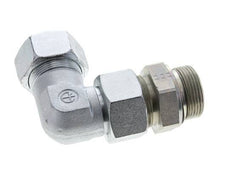 30S & G1-1/4'' Zink plated Steel Elbow Cutting Fitting with Male Threads 400 bar Adjustable ISO 8434-1