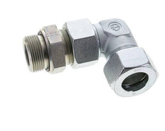 30S & G1-1/4'' Zink plated Steel Elbow Cutting Fitting with Male Threads 400 bar Adjustable ISO 8434-1