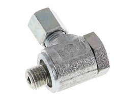 5LL & M8x1 Verzinkter Stahl Drehgelenk-Schneidfitting mit Außengewinde 100 bar Drehbar ISO 8434-1