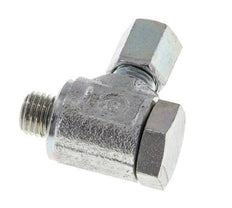 5LL & M8x1 Verzinkter Stahl Drehgelenk-Schneidfitting mit Außengewinde 100 bar Drehbar ISO 8434-1