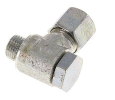 8LL & M10x1 Verzinkter Stahl Drehgelenk-Schneidfitting mit Außengewinde 100 bar Drehbar ISO 8434-1