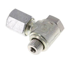 6L & M10x1 Verzinkter Stahl-Drehgelenk-Schneidfitting mit Außengewinde 250 bar Drehbar ISO 8434-1