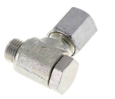 6L & M10x1 Verzinkter Stahl-Drehgelenk-Schneidfitting mit Außengewinde 250 bar Drehbar ISO 8434-1