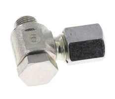 6L & M10x1 Verzinkter Stahl-Drehgelenk-Schneidfitting mit Außengewinde 250 bar Drehbar ISO 8434-1