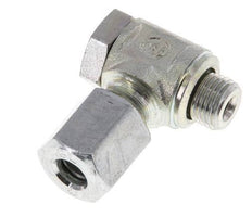 6L & M10x1 Verzinkter Stahl-Drehgelenk-Schneidfitting mit Außengewinde 250 bar Drehbar ISO 8434-1