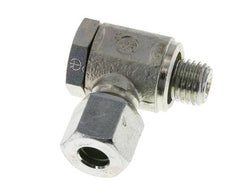 8L & M12x1,5 Verzinkter Stahl Drehgelenk-Schneidfitting mit Außengewinde 250 bar Drehbar ISO 8434-1