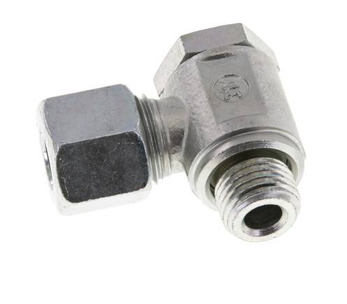 10L & M14x1,5 Verzinkter Stahl Drehgelenk-Schneidfitting mit Außengewinde 250 bar Drehbar ISO 8434-1
