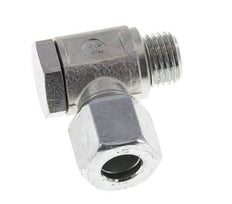 10L & M14x1,5 Verzinkter Stahl Drehgelenk-Schneidfitting mit Außengewinde 250 bar Drehbar ISO 8434-1