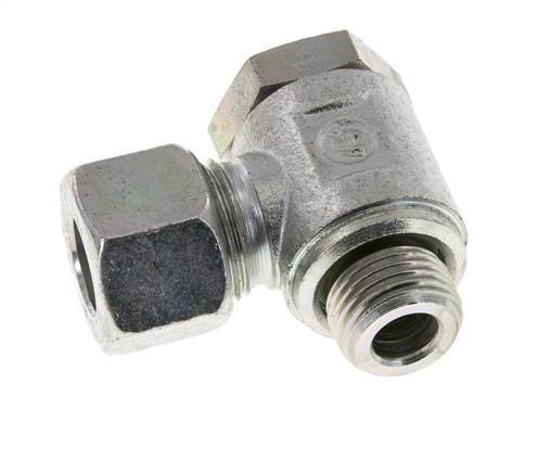 12L & M16x1,5 Verzinkter Stahl Drehgelenk-Schneidfitting mit Außengewinde 250 bar Drehbar ISO 8434-1