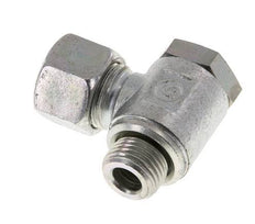 12L & M16x1,5 Verzinkter Stahl Drehgelenk-Schneidfitting mit Außengewinde 250 bar Drehbar ISO 8434-1
