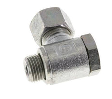 12L & M16x1,5 Verzinkter Stahl Drehgelenk-Schneidfitting mit Außengewinde 250 bar Drehbar ISO 8434-1