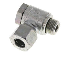 12L & M16x1,5 Verzinkter Stahl Drehgelenk-Schneidfitting mit Außengewinde 250 bar Drehbar ISO 8434-1