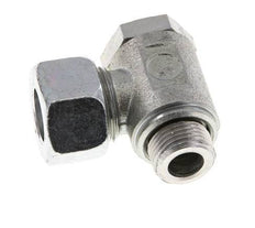 15L & M18x1,5 Verzinkter Stahl Drehgelenk-Schneidfitting mit Außengewinde 250 bar Drehbar ISO 8434-1