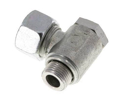 15L & M18x1,5 Verzinkter Stahl Drehgelenk-Schneidfitting mit Außengewinde 250 bar Drehbar ISO 8434-1