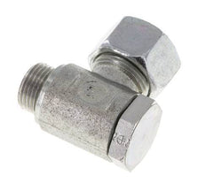 15L & M18x1,5 Verzinkter Stahl Drehgelenk-Schneidfitting mit Außengewinde 250 bar Drehbar ISO 8434-1