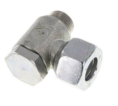 15L & M18x1,5 Verzinkter Stahl Drehgelenk-Schneidfitting mit Außengewinde 250 bar Drehbar ISO 8434-1