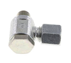 6S & M12x1,5 Verzinkter Stahl-Drehgelenk-Schneidfitting mit Außengewinde 250 bar Drehbar ISO 8434-1