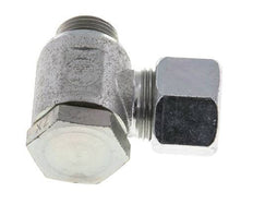 12S & M18x1,5 Verzinkter Stahl Drehgelenk-Schneidfitting mit Außengewinde 250 bar Drehbar ISO 8434-1