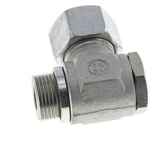 20S & M27x2 Verzinkter Stahl-Drehgelenk-Schneidfitting mit Außengewinde 160 bar Drehbar ISO 8434-1