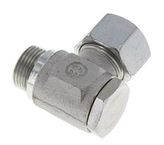 20S & M27x2 Verzinkter Stahl-Drehgelenk-Schneidfitting mit Außengewinde 160 bar Drehbar ISO 8434-1