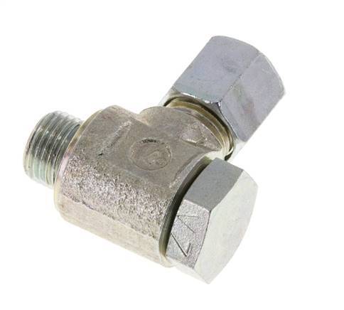 6LL & G1/8'' Verzinkter Stahl-Drehgelenk-Schneidfitting mit Außengewinde 100 bar Drehbar ISO 8434-1