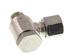 8L & G1/4'' Verzinkter Stahl-Drehgelenk-Schneidfitting mit Außengewinde 250 bar Drehbar ISO 8434-1