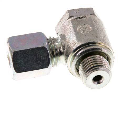 6S & G1/4'' Verzinkter Stahl-Drehgelenk-Schneidfitting mit Außengewinde 250 bar Drehbar ISO 8434-1
